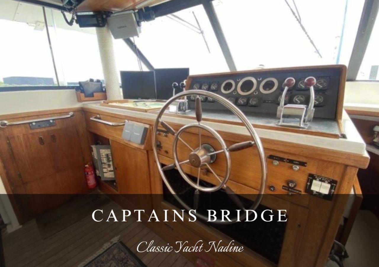 Classic Yacht Nadine In Poole Harbour, Dorset, With A Hot Tub Jacuzzi מראה חיצוני תמונה